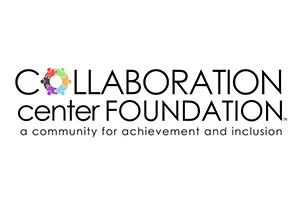 The logo of the Collaboration Center Foundation with the tagline "a community for achievement and inclusion," symbolizing disability advocacy and caregiver support within the disability community.| A Non Profit For Caregivers | Christopher Smith Foundation